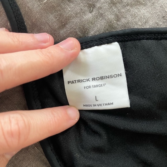 Black Patrick Robinson for Target bikini top size large - Picture 3 of 4